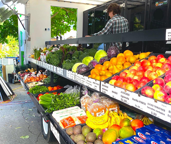 Display Rainbow Harvest Farm